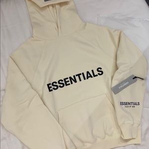 ⛔️SOLD⛔️ FOG ESSENTIALS Cream Pull-over Hoodie
